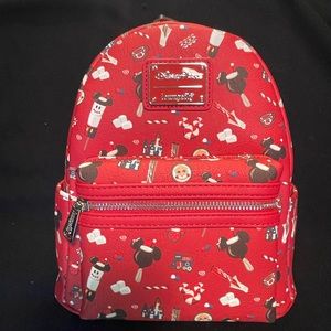 Disney Loungefly Christmas Treats Mini Backpack NWT